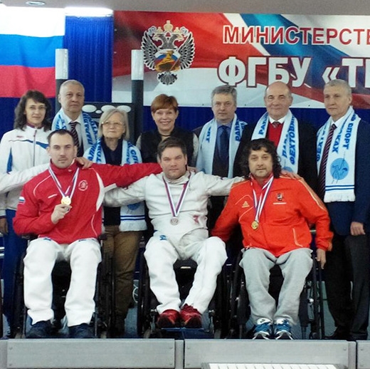 Вологодский саблист-колясочник привез «золото» Чемпионата России