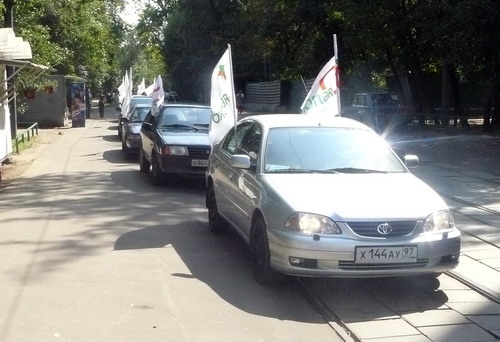 Междуреченск посетили участники автопробега «Доступная среда - равные возможности»