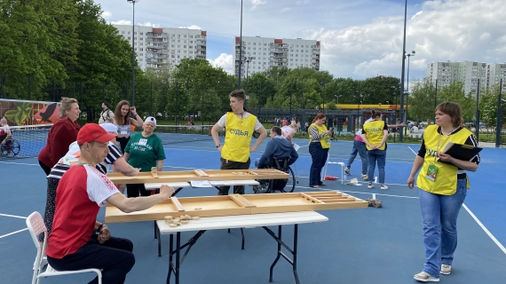 В Москве прошёл «Фитнес-день для людей с инвалидностью»