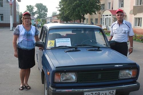 В Кемерове стартовал автопробег инвалидов